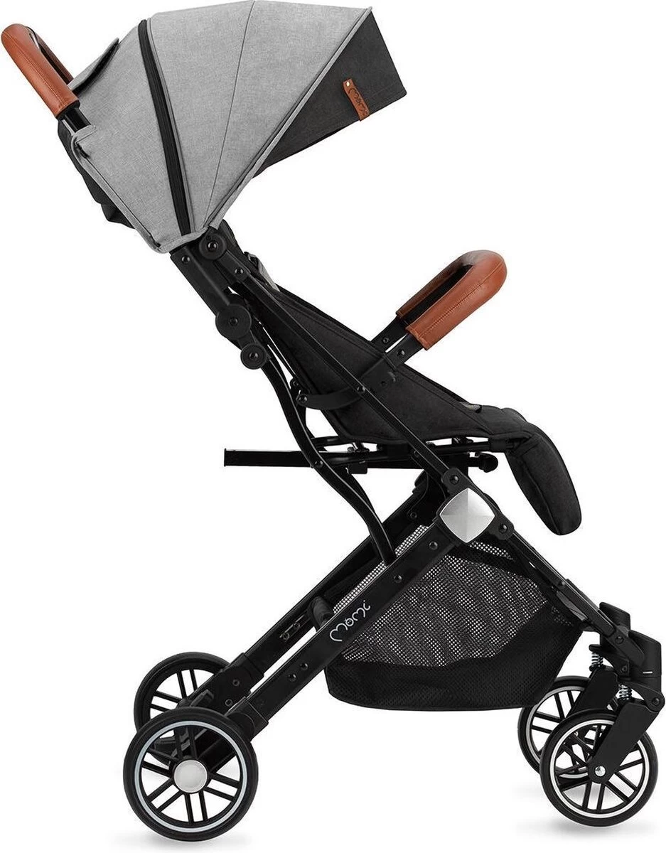 MoMi Wandelwagen Estelle - Grey - Afbeelding 8