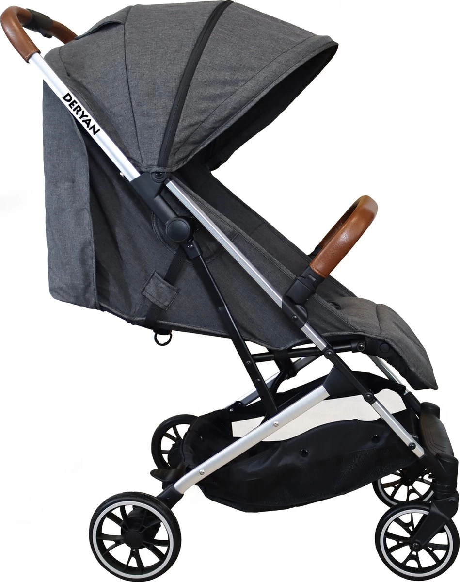Deryan Rolo Luxe Lichtgewicht Buggy - Grijs