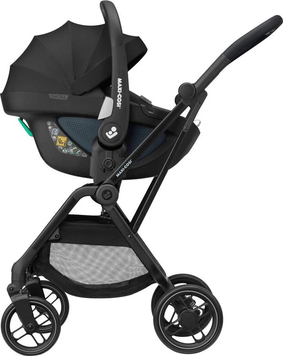 Maxi-Cosi Leona² 3-in-1 Kinderwagen - Essential Black - Vanaf De Geboorte Tot Ca. 4 Jaar - Afbeelding 3