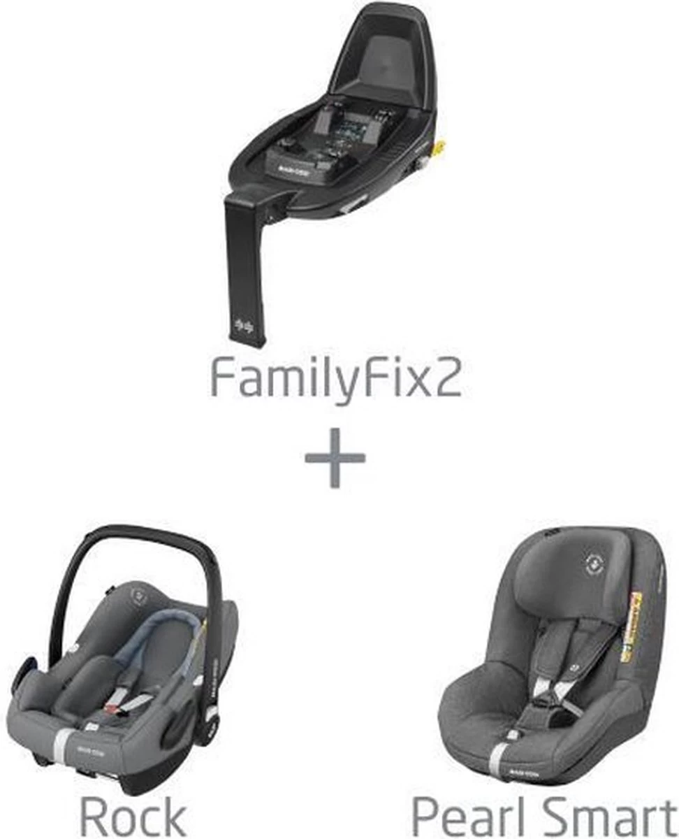 Maxi-Cosi Pearl Smart I-Size Autostoeltje - Authentic Black - Afbeelding 8