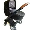 MUTSY - IGO - Kinderwagen - Onderstel: Heritage Green Blue I2 - Reiswieg: IGO Midnight