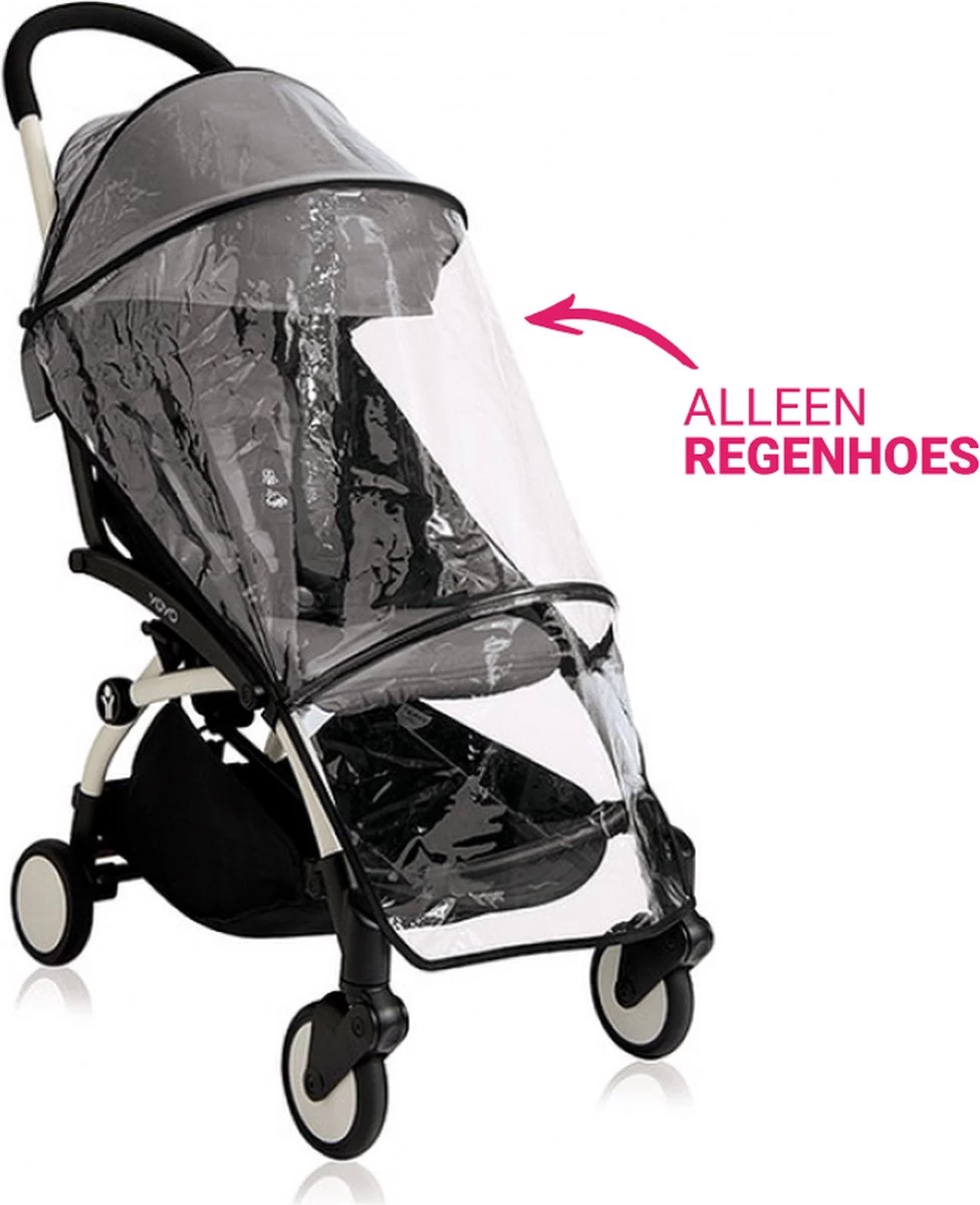 BABYZEN™ YOYO Regenhoes Voor 6+ - Kleur: Black