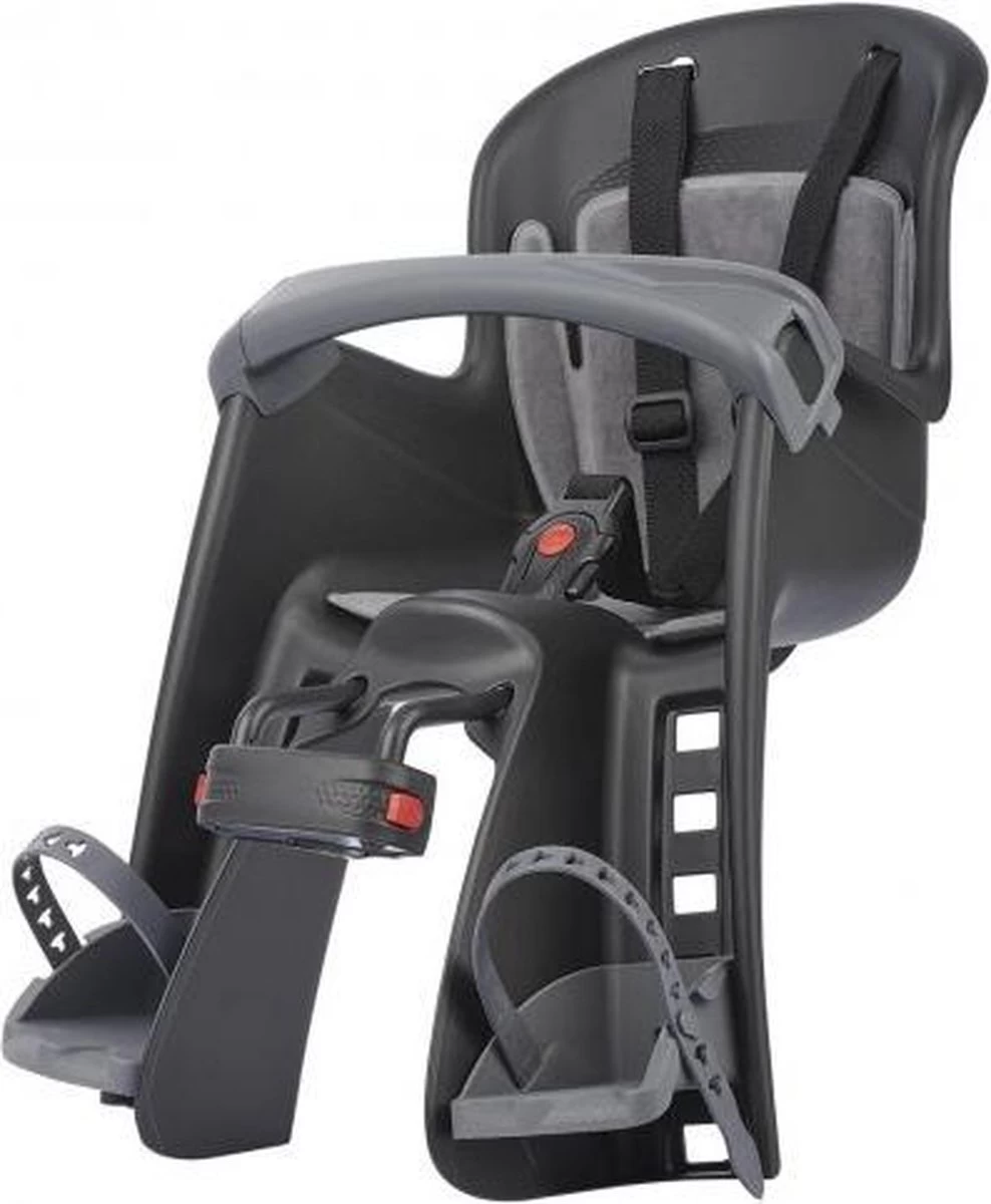 Polisport Bilby Junior Fietsstoeltje Voor - Zwart - Afbeelding 5