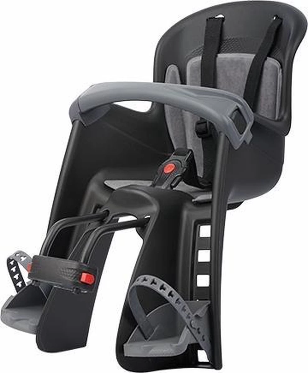 Polisport Bilby - Fietsstoeltje Voor + Windscherm - Zwart - Afbeelding 8